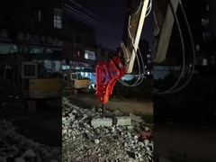 YTB100 Tipo superior / Triângulo Quebra hidráulica 100 Chisel, fato 10-16 toneladas