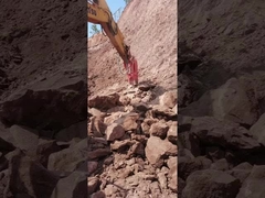 YTB155 Tipo superior / Triângulo Hydraulic Breaker 155 Chisel, fato 28-35 toneladas