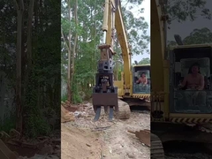 Máquina de escavação GuangLin com captador de pedra / madeira