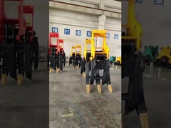 Excavadora Mecânica de rocha agarrar Mecânica agarrar agarrar giratório