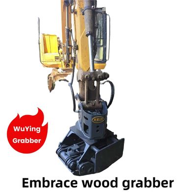 WuYing Excavator Grabber 4 Garra Holding Wood Grabber Suit 5-10 toneladas Excavator