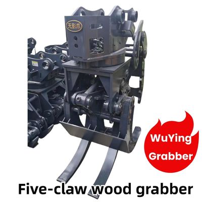 WuYing Excavator Grabber Five Claw Wood Grabber Suit para Excavator de 11-16 toneladas