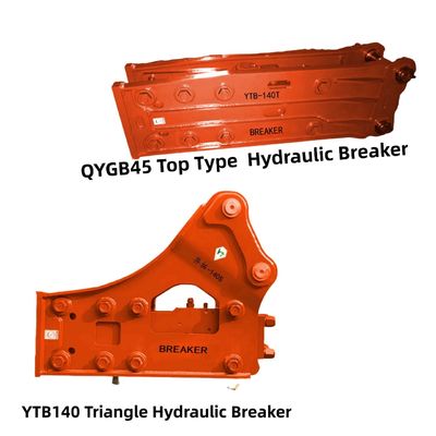YTB140 Tipo superior / Triângulo Quebra hidráulica 140 Chisel para escavadeira de 19-26 toneladas