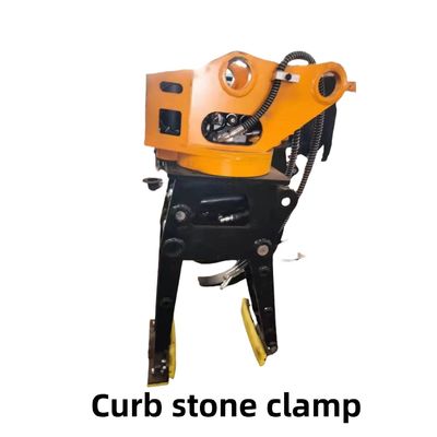 Grampos de pedra de curva personalizados para máquinas de escavação de 5 a 10 toneladas