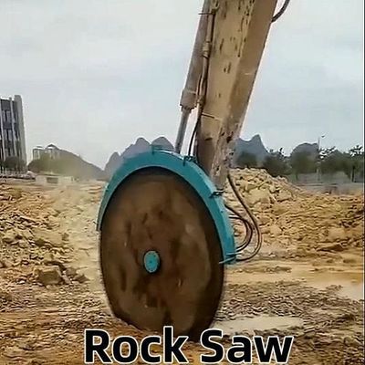 Excavadora Máquina hidráulica de corte de concreto de pedra para corte de rochas