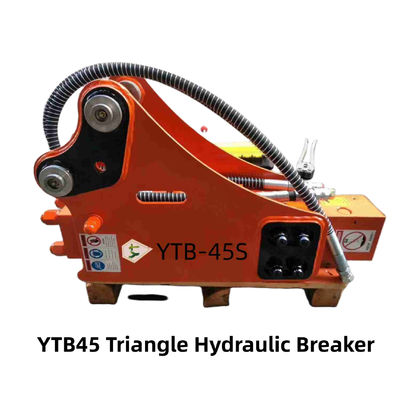 YTB45 Tipo Triângulo Quebra-cabeças Hidráulico Martelo 45 Chisel Suit 1,2-3,0 toneladas