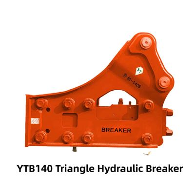 Tipo lateral / Triângulo Quebra hidráulica YTB140S 140 Chisel para 19-26 toneladas escavadeira