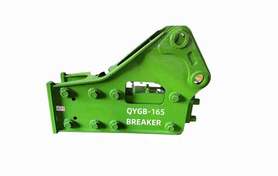 Excavadora hidráulica Quebra de rocha QYGB165S Triângulo Tipo 165 Chisel para 36-45 toneladas