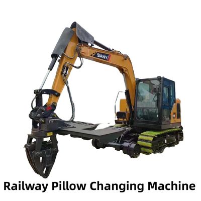 Máquina de mudança de travessa ferroviária personalizada Escavação modificada